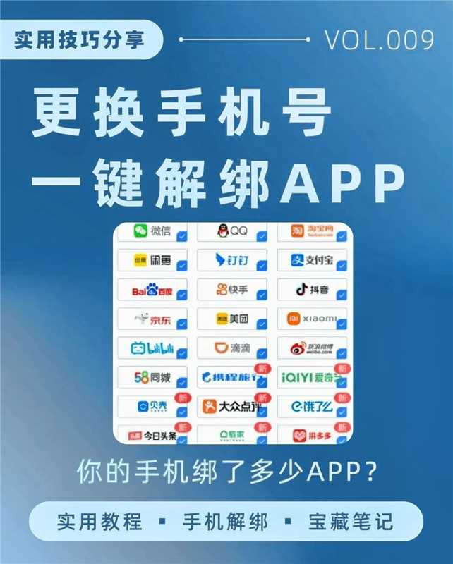 更换手机号怎么一键解绑各大APP！-网创情报论坛-网创情报-推咖网创